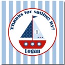 Sailboat Favor Tags - Sail Away Collection