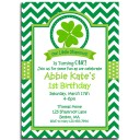 St. Patrick's Day Shamrock Invitation