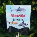  "Shark Reef Diner" Centerpiece Toppers 