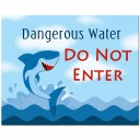 Shark Party Sign