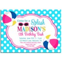 Splash Pool Party Invitation 