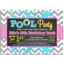 Pool Splash Bash Invitation