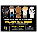 Star Wars Inspired Party Invitation