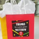 Laser Tag Party Favor Tags