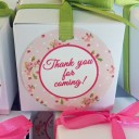 Floral Birthday Party Favor Tag