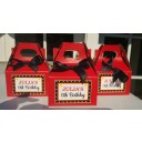 Hollywood Glamour Red Carpet Movie Favor Tag