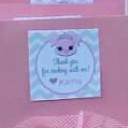 Pig Princess Party Favor Tag
