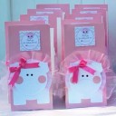 Pig Princess Party Favor Tag