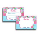Floral Shabby Chic Thank You Notes