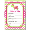 Girl Turtle Wishes for Baby Cards