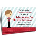Valentine Boy Invitation