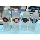 Ties and Tutus Water Bottle Labels