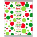 Christmas Elf Feet Water Bottle Labels