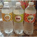 Pumpkin Patch Water Bottle Labels
