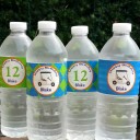 Golf Personalized Water Bottle Labels - Golf Days Collection