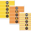 Halloween Candy Corn Water Bottle Labels - Candy Corn Sweet Collection