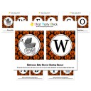 Halloween "Welcome Baby" Shower Banner