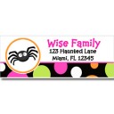 Witch Feet Halloween Return Address Labels 