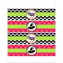 Halloween Witch Hat Personalized Water Bottle Labels - Witch Hat Collection